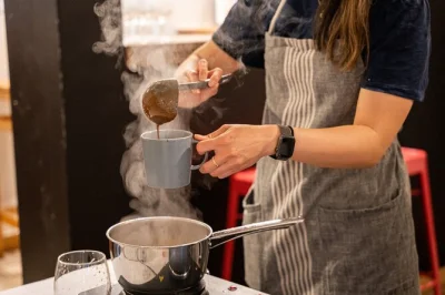 Try your hand at belgian chocolate making in bruges with a local chocolatier, enjoy beer tasting, and take home your own pralines. all materials included.