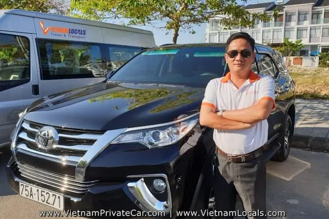 Da Dong Hoi a Da Nang in auto privata con soste incluse