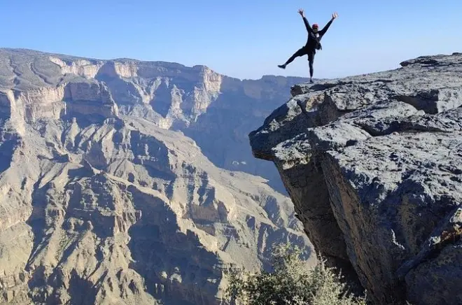 Jebel Shams Balcony Walk Wanderung ab Muscat: Grand-Canyon-Ausblick