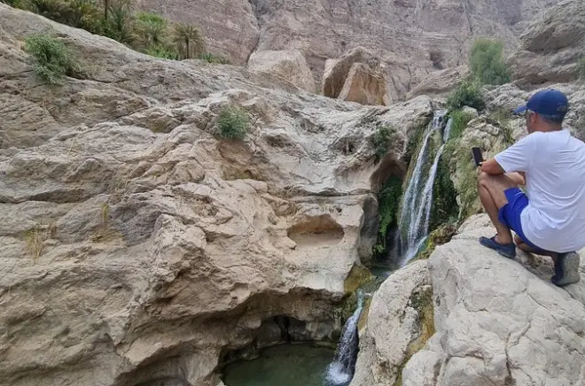 Wadi Tiwi Adventure from Muscat: Swim, Hike & Bimmah Sinkhole