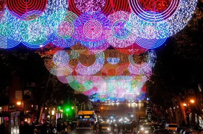 Vigo Weihnachtsbeleuchtung: 11 Millionen LEDs