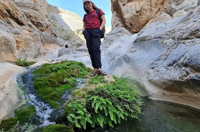 Wadi Qurai depuis Muscat avec baignade et visite du village Fanja