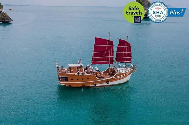 Schnorcheln in Krabi: Sonnenuntergangs-Kreuzfahrt mit BBQ-Abendessen