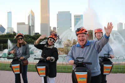 Feel the city breeze on a small-group chicago segway tour. glide past grant park, buckingham fountain, museum campus, and soldier field with a friendly guide.