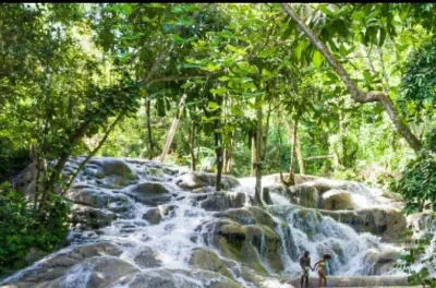 Excursion privée à Dunn's River Falls et descente en tubing depuis Ocho Rios