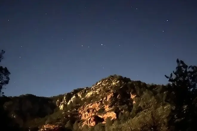 Observation des étoiles nocturne à Seven Canyons en jeep privée Sedona
