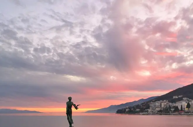 Opatija promenade lungomare et parcs avec guide local