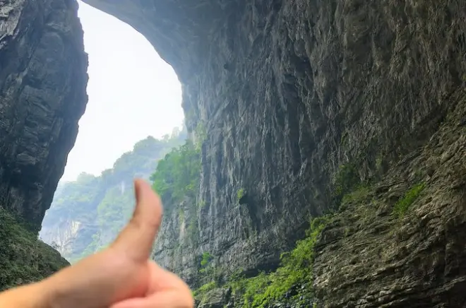 Wulong tre ponti naturali e montagna delle fate sito UNESCO