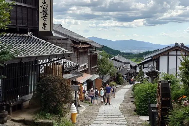 Caminhada de 8 km na trilha Nakasendo saindo de Matsumoto