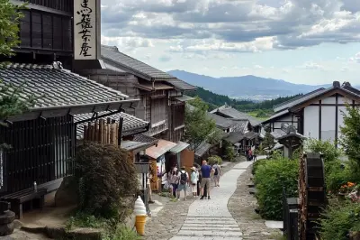 Caminhada de 8 km na trilha Nakasendo saindo de Matsumoto