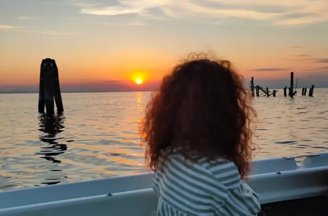 Chioggia au crépuscule : Balade en bateau sur le Canal Vena