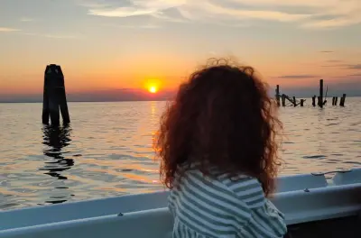 Chioggia au crépuscule : Balade en bateau sur le Canal Vena