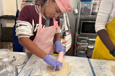 Christiansted Schokoladenverkostung: Vier Stücke bei Bleu Chocolàt