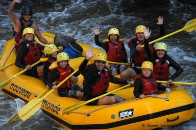 Familien-Rafting ab Tremblant: Rouge River mit Kindern