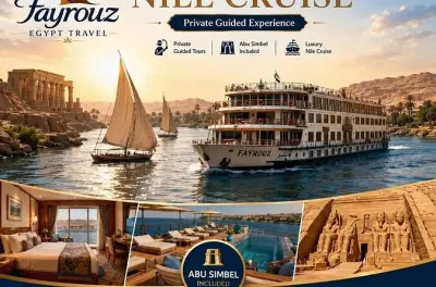 4-tägige Nilkreuzfahrt von Assuan nach Luxor mit Heißluftballon