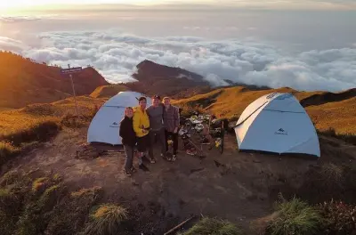 Senaru Kraterrand Trek Lombok: Tageswanderung Herausforderung