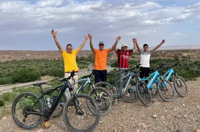 VTT électrique ou classique dans la palmeraie de Skoura