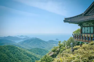 Boriam Hermitage saindo de Busan: Santuário e vistas do litoral