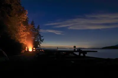 Kayak 2 dias: Acampamento em Cypress Island nas Ilhas San Juan
