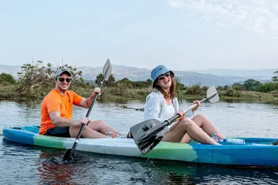 Kayak à Puerto Escondido : Tunnels de mangrove et faune fluviale