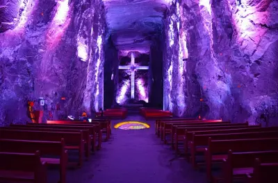 Cathedral de sel de Zipaquirá et lac Guatavita depuis Bogotá