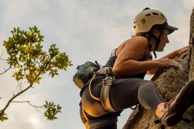Escalada ao ar livre no Mt. Erie para iniciantes e intermediários