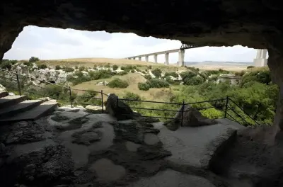 Crypt of Original Sin à Matera : Fresques du VIIIe siècle