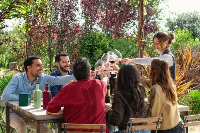 Cata y paseo por viñedos con vinos orgánicos en l'Empordà