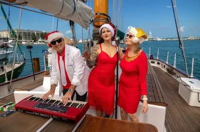 Key West Christmas Cruise: Schooner America 2.0 with Live Band