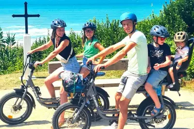 Visite guidée à vélo électrique : Biarritz et côte basque