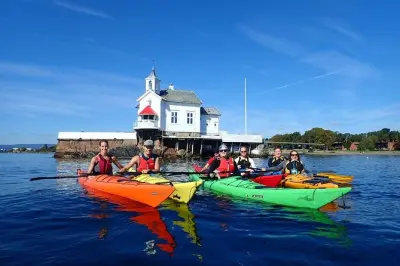 Kayak sur l’Oslofjord : Petits groupes, eau claire, îles