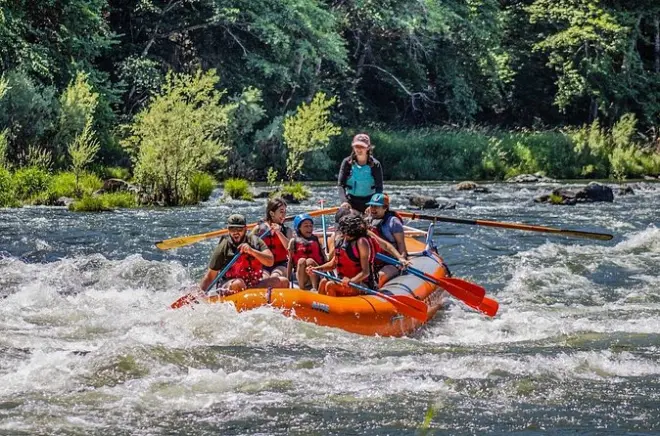 Rogue River Rafting: Class II Rapids & Swimming Pools