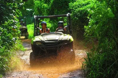 Off-Road Buggy Adventure in Central Guam: Resort Included