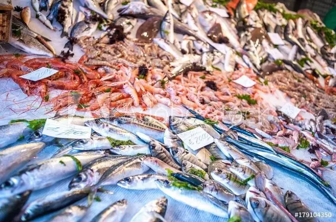 Mercado de Viareggio e jantar de 3 pratos com culinária local