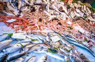 Mercado de Viareggio e jantar de 3 pratos com culinária local