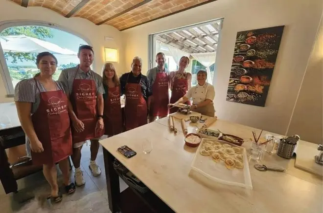 Chianti Fresh Pasta and Ice Cream Course: Make and Eat