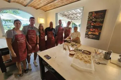 Curso de massa fresca e sorvete em Chianti: Faça e coma