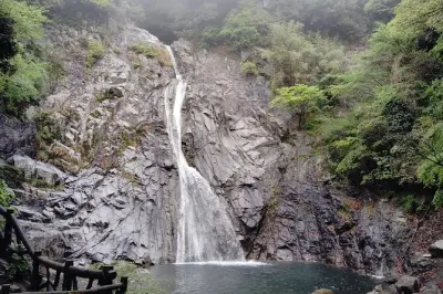 Nunobiki Falls morning hike from Shin-Kobe Station with guide