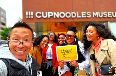 Musée Cup Noodles Yokohama : Atelier création et dégustation