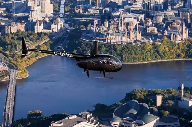 Tour in elicottero su Ottawa: Parliament Hill e Gatineau Park