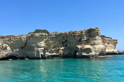 San Foca à Otranto en bateau : 3 arrêts baignade, 4 heures