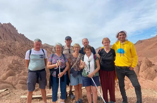 Escursione nel canyon Monkey Fingers vicino a Boumalne Dades