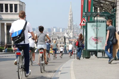 Feel the city’s pulse on a brussels bike tour—see grand place, european parliament, and more. pause for fries at maison antoine. bikes and guide included.
