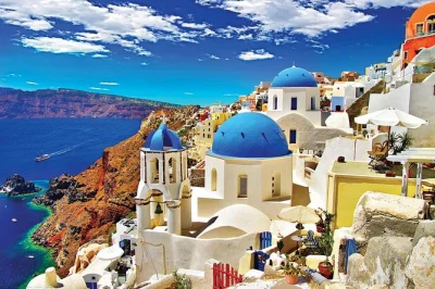 Step into santorini’s colors—oia blue domes, volcanic beaches, hilltop monastery—with a flexible route, local guide, and time for seaside lunch or a swim.