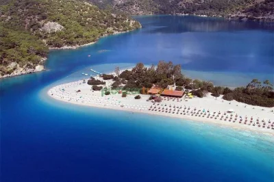 Swim at fethiye’s blue lagoon, walk saklikent gorge, and enjoy a local lunch on this day trip from marmaris. includes hotel pickup, guide, and all entry fees.