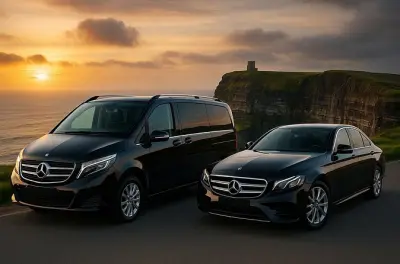 Privater Transfer Shannon Flughafen–Doonbeg mit Limousine oder SUV