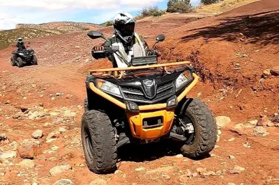 ATV riding in Ouzoud: Forest trails to waterfalls
