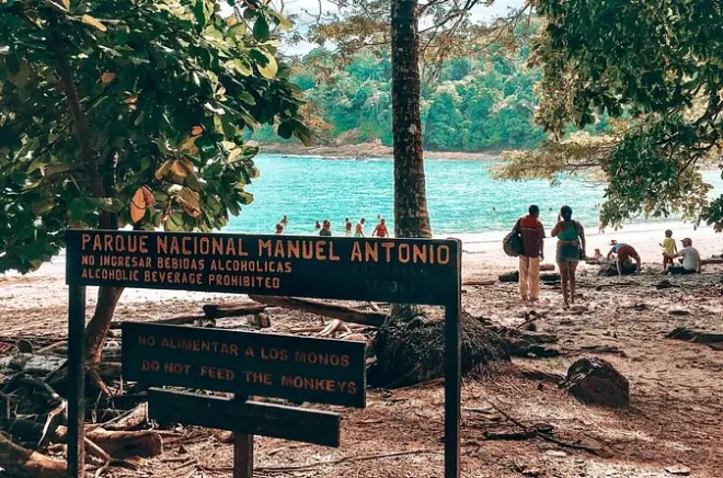 Manuel Antonio plage : Faune et playa Espadilla