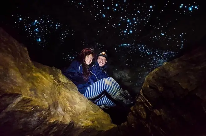 Private Waitomo Glowworm Cave Tour: Small group, untouched caves