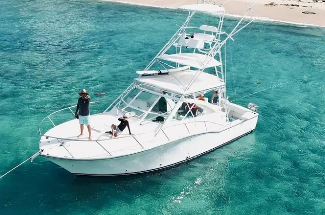 Alquiler privado de yate de Fajardo a Icacos: Sin multitudes